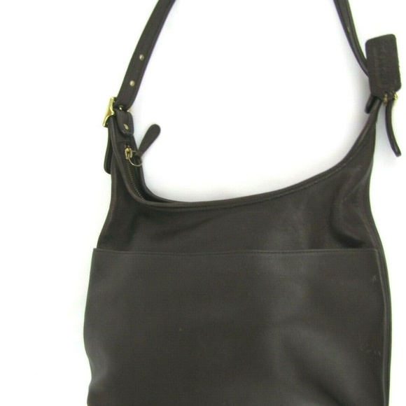 COACH Legacy 9058 Brown Leather Shoulder Bag Purse - Picture 2 of 8